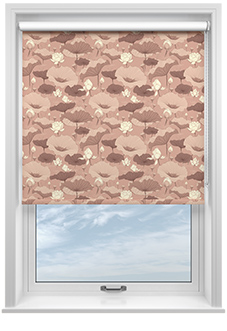 Lotus, Rosewater - Twist&Fit Roller Blind